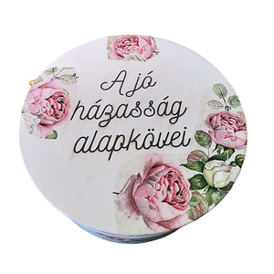 Nászajándék dobozban - otthon & életmód - dekoráció - asztal és polc dekoráció - kavics & kő - Meska.hu