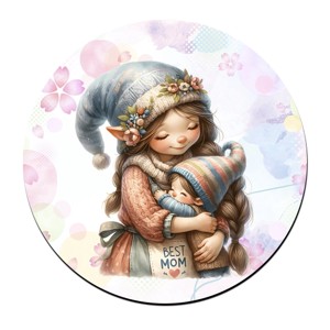 Cuki Anya manó & Kisfia bögre alátét, , , MESKA