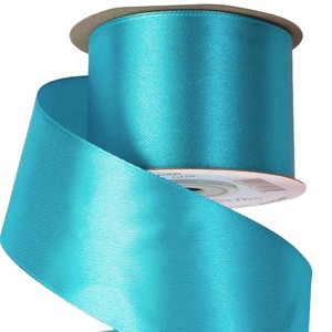 Szatén szalag 50mmx22,86m - aqua kék, Kellékek & szerszámok, Rövidáru, Szatén szalag, Szalag, pánt, , MESKA