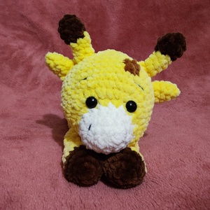 Amigurumi crochet pattern - Gio, the giraffe - diy (csináld magad) - szabásminta, útmutató - horgolási minta - Meska.hu