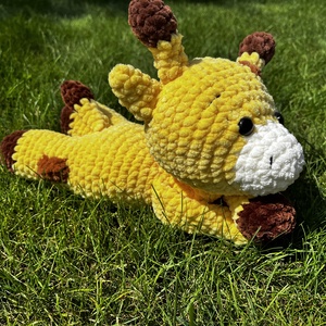 Amigurumi crochet pattern - Gio, the giraffe - diy (csináld magad) - szabásminta, útmutató - horgolási minta - Meska.hu