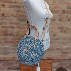 Horgolt női körtáska KARIBI színben - Crossbody - táska & tok - kézitáska & válltáska - vállon átvethető táska - Meska.hu