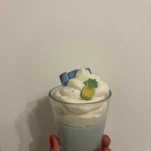 Stitch gyertya - esküvő - dekoráció - gyertya & gyertyatartó - Meska.hu