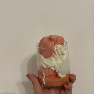 Őszi tökös gyertya - esküvő - dekoráció - gyertya & gyertyatartó - Meska.hu