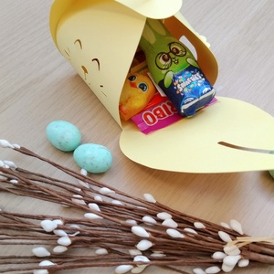 Nyuszi ajándékdoboz - diy (csináld magad) - egységcsomag - Meska.hu