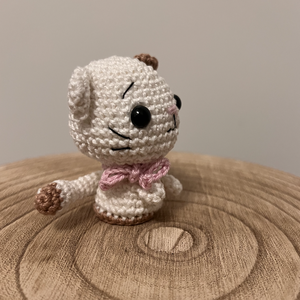 Horgolt cica - játék & sport - plüssállat & játékfigura - cica - Meska.hu