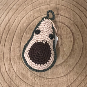 Horgolt avokádó - játék & sport - plüssállat & játékfigura - más figura - Meska.hu