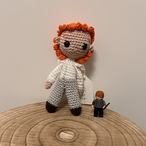 Horgolt Ron baba a Harry Potterből, Játék & Sport, Plüssállat & Játékfigura, Ember, Horgolás, MESKA