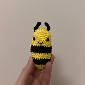 Horgolt méhecske - játék & sport - plüssállat & játékfigura - méhecske - Meska.hu