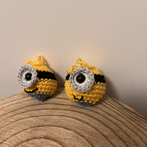 Horgolt Minion - játék & sport - plüssállat & játékfigura - más figura - Meska.hu