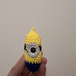 Horgolt Minion - játék & sport - plüssállat & játékfigura - más figura - Meska.hu