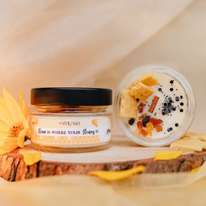 Home is where your honey is szójaviasz illatgyertya - Meska.hu