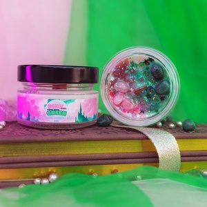 Pink goes good with green szójaviasz illatgyertya, Otthon & Életmód, Gyertya, illat, aroma, Gyertya, Gyertya-, mécseskészítés, MESKA