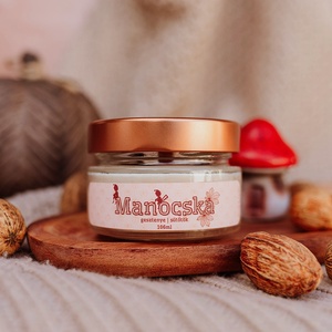 Manócska szójaviasz illatgyertya - otthon & életmód - gyertya, illat, aroma - gyertya - Meska.hu