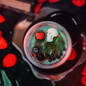 Crimson Curse szójaviasz illatgyertya - otthon & életmód - gyertya, illat, aroma - gyertya - Meska.hu