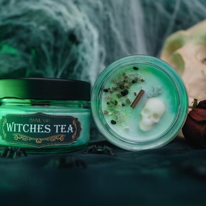 Witches tea szójaviasz illatgyertya, Otthon & Életmód, Gyertya, illat, aroma, Gyertya, Gyertya-, mécseskészítés, MESKA