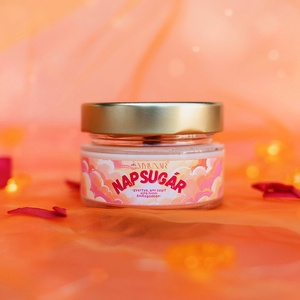 Napsugár szójaviasz illatgyertya - otthon & életmód - gyertya, illat, aroma - gyertya - Meska.hu