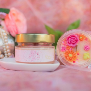 Oh, M�Lady szójaviasz illatgyertya, Otthon & Életmód, Gyertya, illat, aroma, Gyertya, Gyertya-, mécseskészítés, MESKA