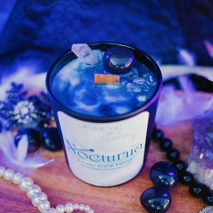 Nocturna szójaviasz illatgyertya - otthon & életmód - gyertya, illat, aroma - gyertya - Meska.hu