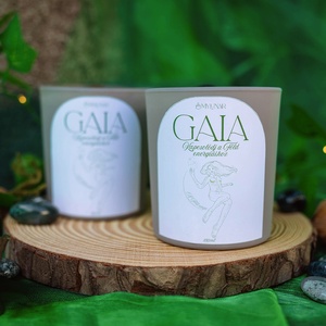 Gaia szójaviasz illatgyertya - otthon & életmód - gyertya, illat, aroma - gyertya - Meska.hu
