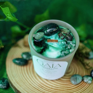 Gaia szójaviasz illatgyertya - otthon & életmód - gyertya, illat, aroma - gyertya - Meska.hu