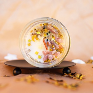 Csillagpor szójaviasz illatgyertya - otthon & életmód - gyertya, illat, aroma - gyertya - Meska.hu