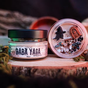 Baba Yaga szójaviasz illatgyertya - Meska.hu