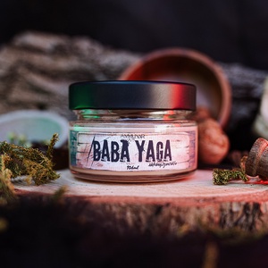 Baba Yaga szójaviasz illatgyertya - otthon & életmód - gyertya, illat, aroma - gyertya - Meska.hu