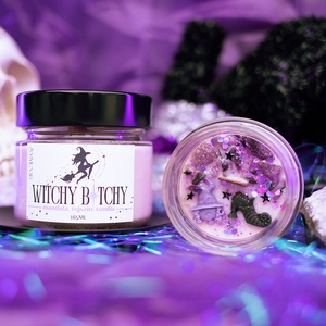 Witchy Bitchy szójaviasz illatgyertya - Meska.hu
