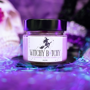Witchy Bitchy szójaviasz illatgyertya - otthon & életmód - gyertya, illat, aroma - gyertya - Meska.hu