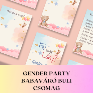 Babaváró buli csomag, Művészet, Grafika & Illusztráció, Digitális, Fotó, grafika, rajz, illusztráció, MESKA