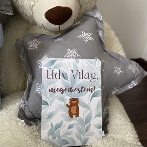 Baba Mérföldkő Kártya csomag - Beige-Zöld színben, A5 méret/Babaváró ajándék/Babaköszöntő ajándék - otthon & életmód - babaszoba, gyerekszoba - babaszoba dekoráció - Meska.hu