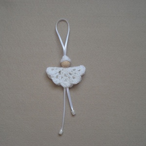 Horgolt angyalkák - 10 db -  - Meska.hu