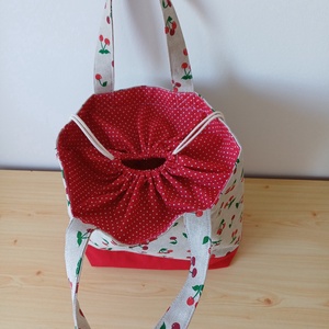 Táska behúzható tetővel, Táska & Tok, Bevásárlás & Shopper táska, Shopper, textiltáska, szatyor, Varrás, MESKA