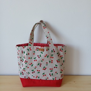 Táska behúzható tetővel - táska & tok - bevásárlás & shopper táska - shopper, textiltáska, szatyor - Meska.hu