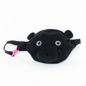 Fekete softshell teddybag - táska & tok - övtáska - Meska.hu