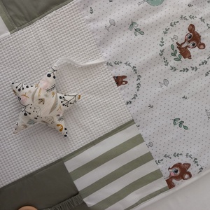 Őzikés fejlesztő játszószőnyeg, Baba - mama, Baba játékok, Játszószőnyeg, Varrás, MESKA