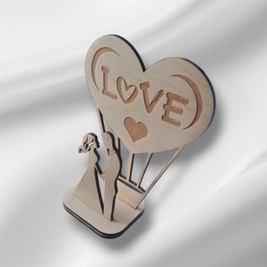 Szerelmes pár  - esküvő - dekoráció - asztaldísz - Meska.hu