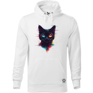 Pixel macska v4, Ruha & Divat, Férfi ruha, Férfi pulóver, , MESKA