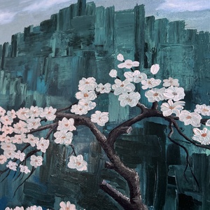 Bonsai I. � eredeti olajfestmény, Ayle Art - művészet - festmény - olajfestmény - Meska.hu