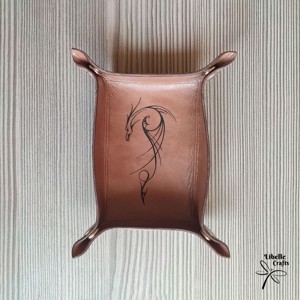 Sárkány sziluettes kockadobó tálca, Játék & Sport, Szerepjáték, , MESKA