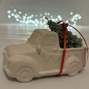 Hazaviszi a karácsonyt  - karácsony - karácsonyi lakásdekoráció - karácsonyi illatgyertya, mécses - Meska.hu