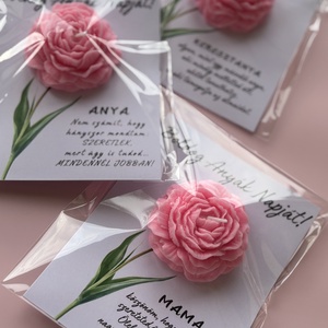 Anyák Napi Gyertya, Otthon & Életmód, Gyertya, illat, aroma, Gyertya, Gyertya-, mécseskészítés, MESKA