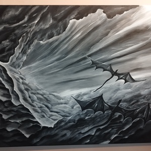 A Szabadulás Hangja akril festmény - művészet - festmény - akril - Meska.hu