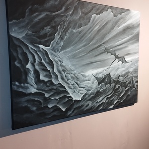 A Szabadulás Hangja akril festmény - művészet - festmény - akril - Meska.hu