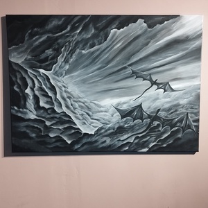 A Szabadulás Hangja akril festmény - művészet - festmény - akril - Meska.hu