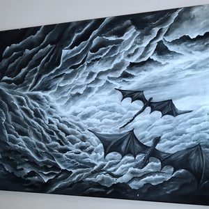 A Szabadulás Hangja akril festmény - művészet - festmény - akril - Meska.hu