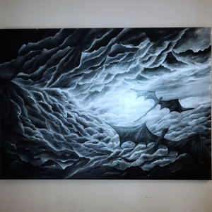 A Szabadulás Hangja akril festmény - művészet - festmény - akril - Meska.hu