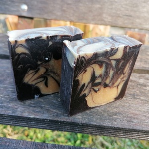 Csokis kakaóvajas kecsketejes szappanom új formában - szépségápolás - szappan & fürdés - kézműves szappan - Meska.hu