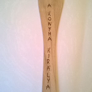 A konyha királya fakanál - otthon & életmód - konyhafelszerelés, tálalás - sütés, főzés - fakanál & fakanáltartó - Meska.hu